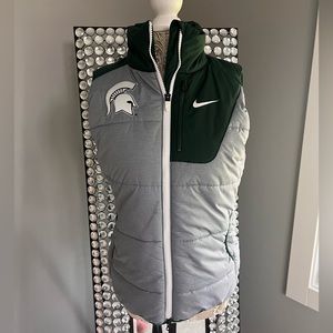 Women’s MSU Nike Puffer Vest